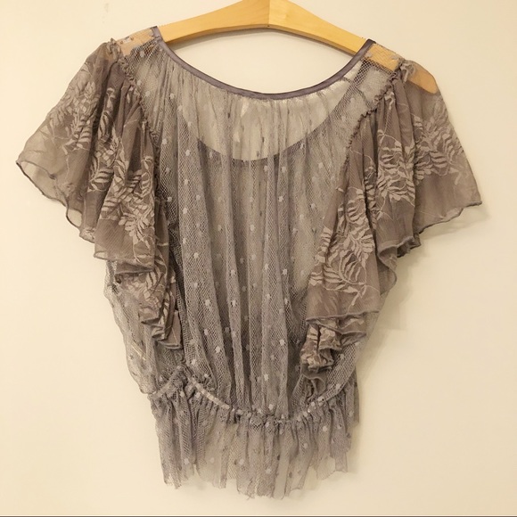 Free People Sweet Surprise Lace Blouse - Picture 5 of 6